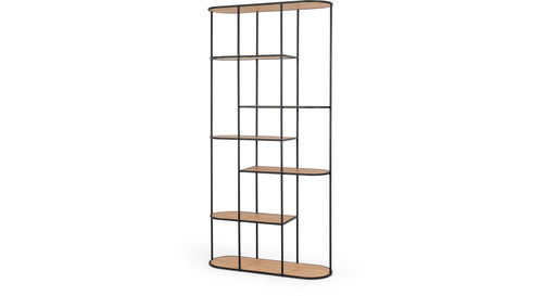 DECO Bookcase Natural Oak